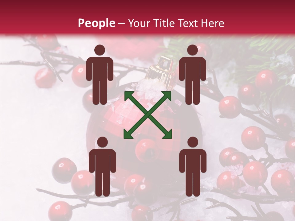 Flake Card Bright PowerPoint Template