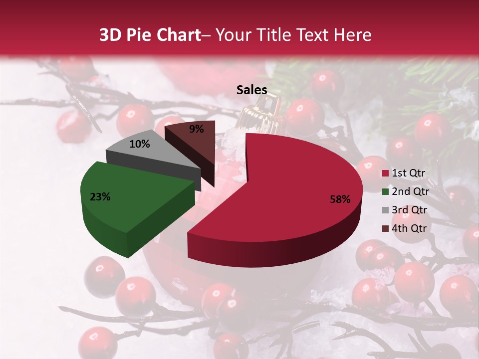 Flake Card Bright PowerPoint Template