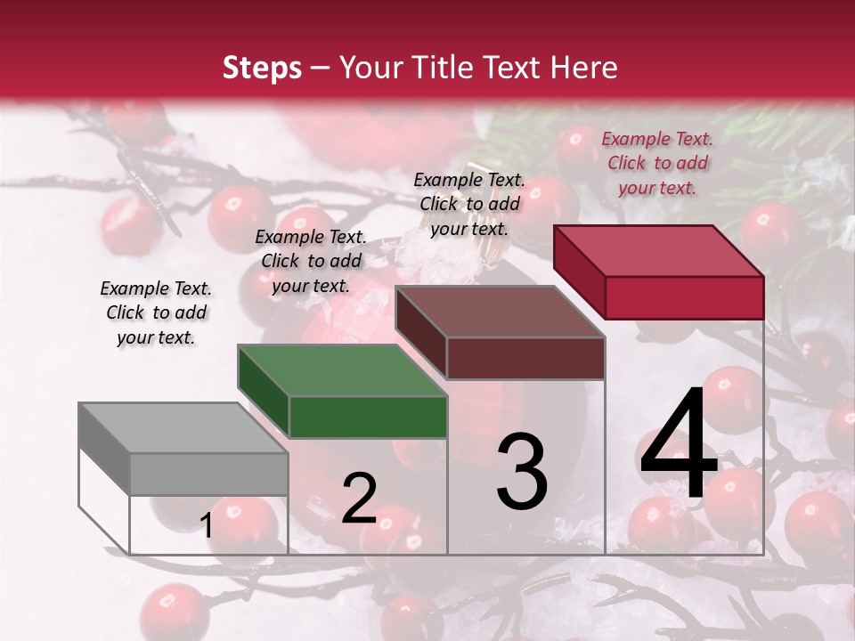 Flake Card Bright PowerPoint Template