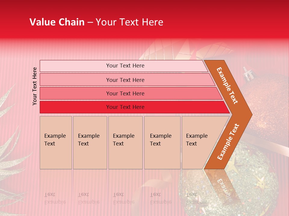 Star December Invitation PowerPoint Template