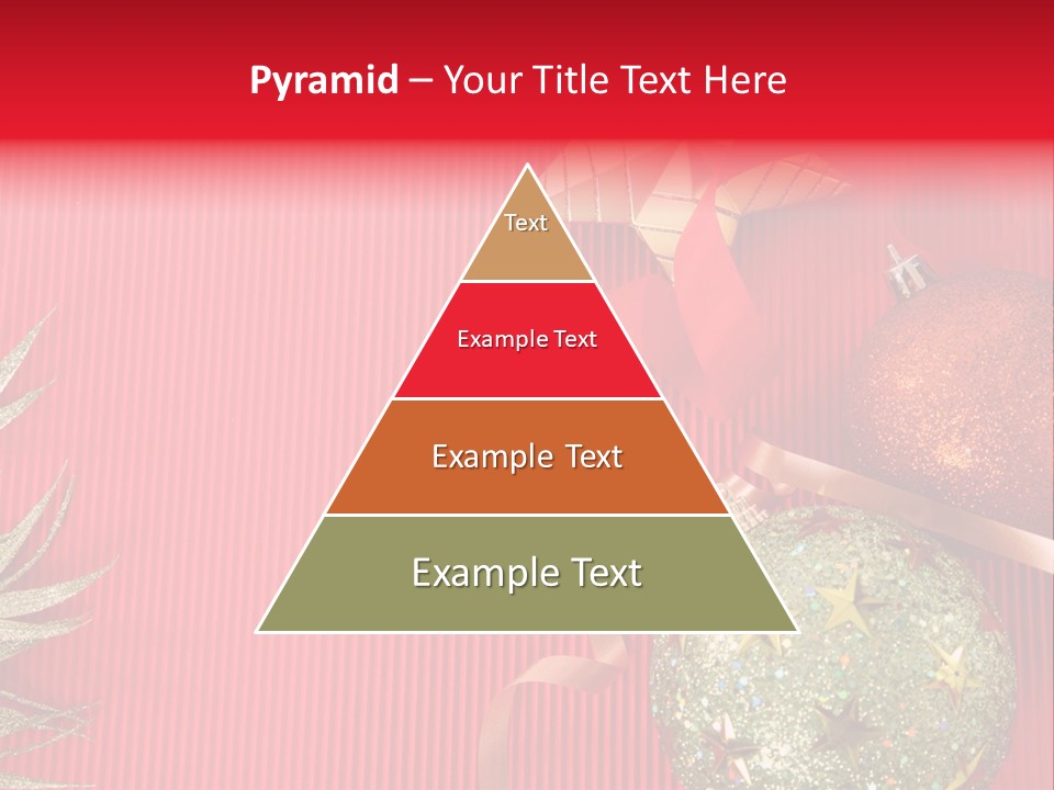 Star December Invitation PowerPoint Template