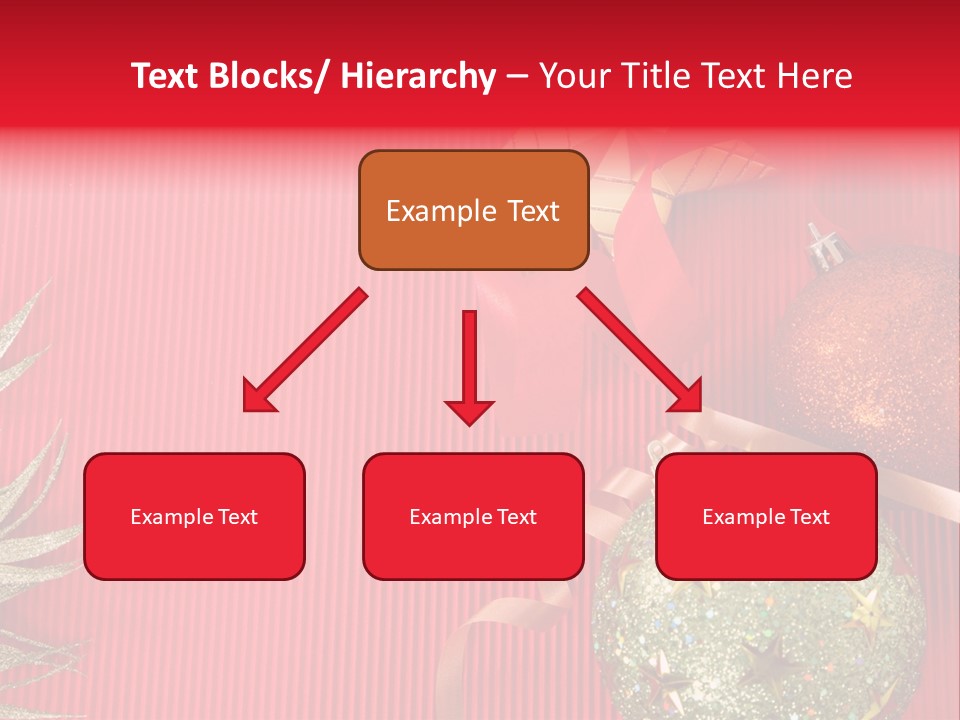 Star December Invitation PowerPoint Template