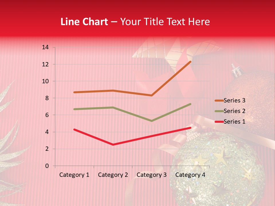 Star December Invitation PowerPoint Template