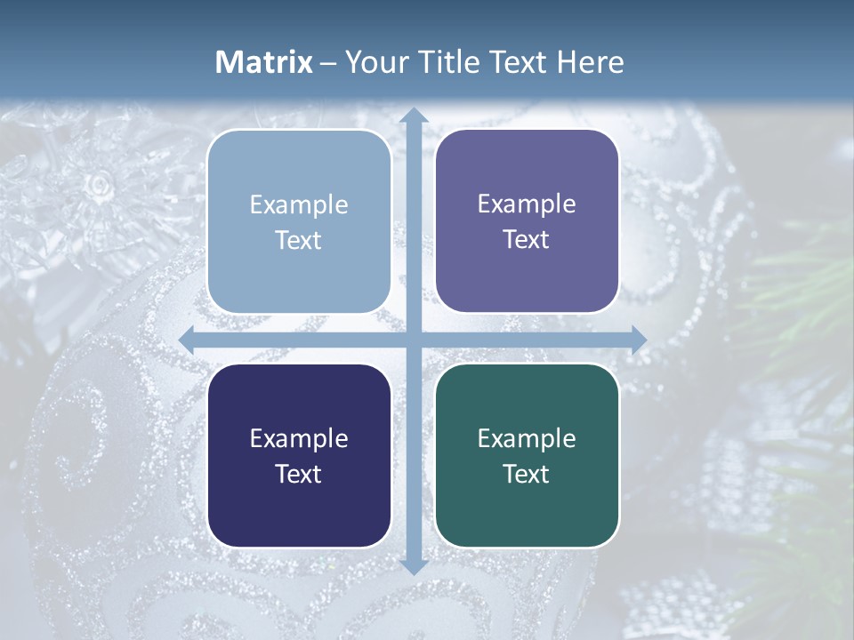 Decorative Tree Bulb PowerPoint Template