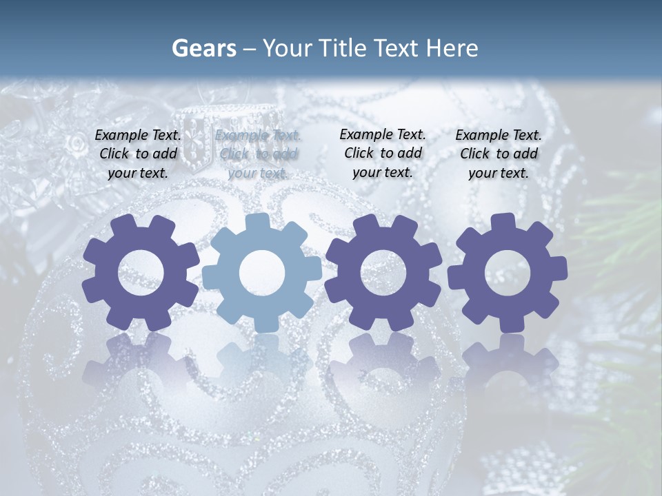 Decorative Tree Bulb PowerPoint Template