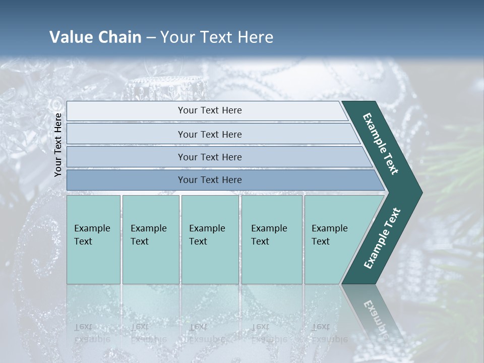 Decorative Tree Bulb PowerPoint Template