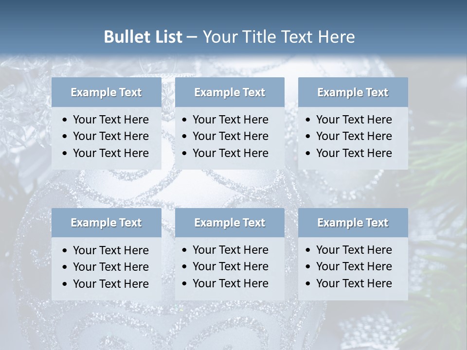 Decorative Tree Bulb PowerPoint Template