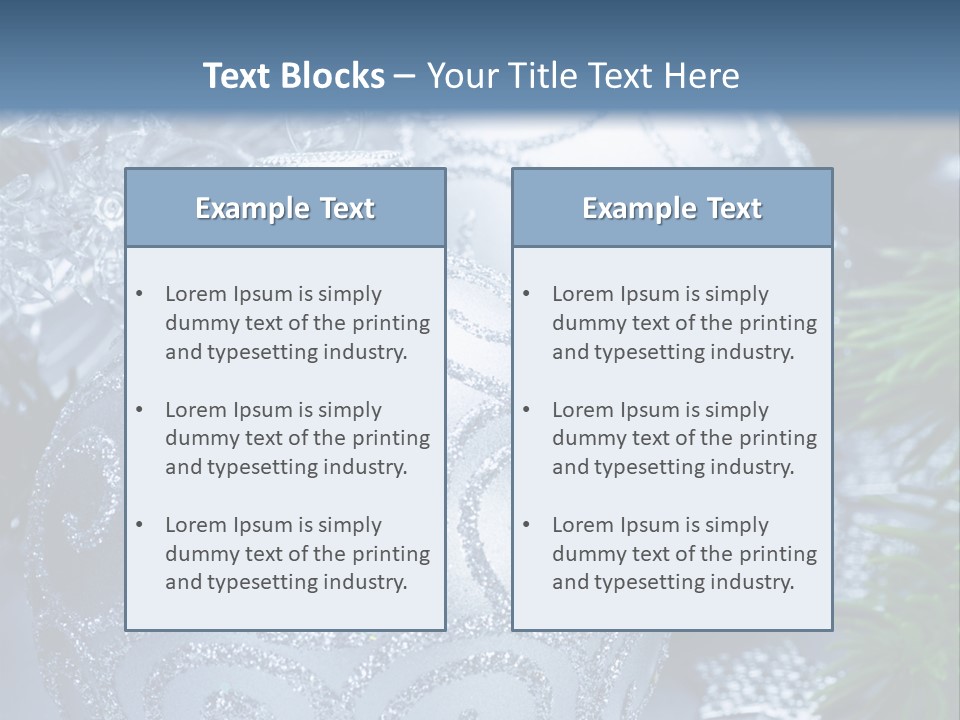 Decorative Tree Bulb PowerPoint Template