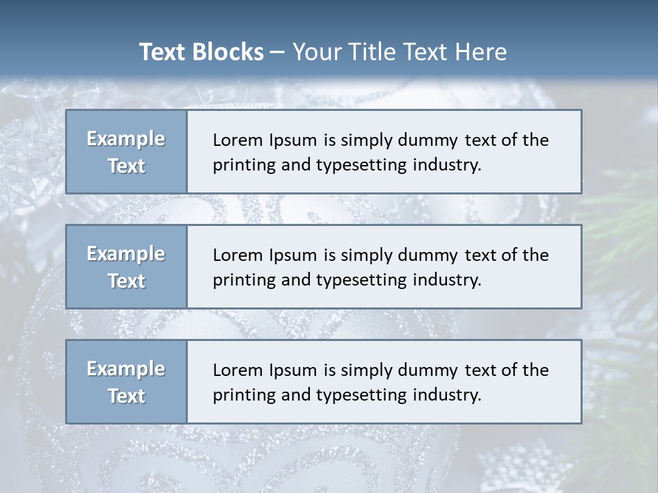 Decorative Tree Bulb PowerPoint Template