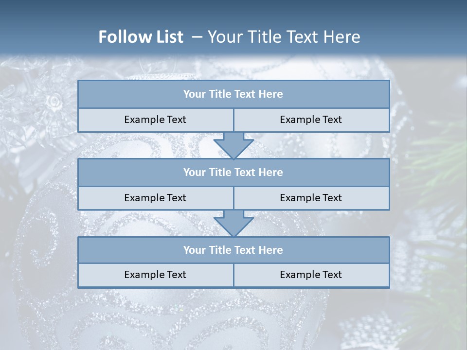 Decorative Tree Bulb PowerPoint Template
