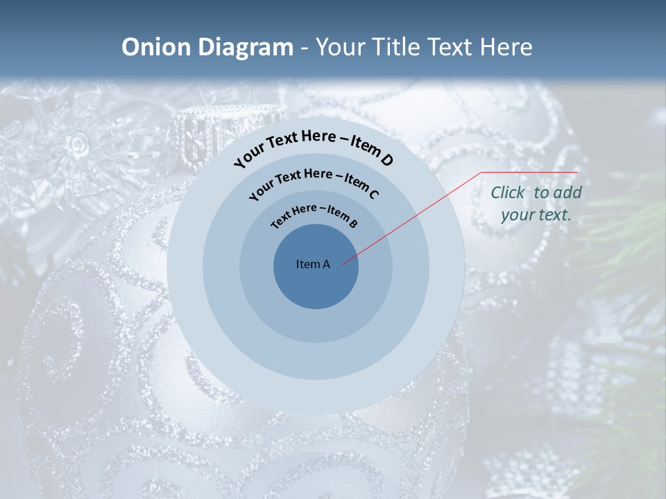 Decorative Tree Bulb PowerPoint Template