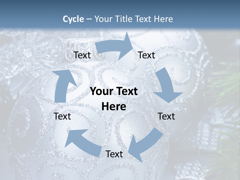 Decorative Tree Bulb PowerPoint Template