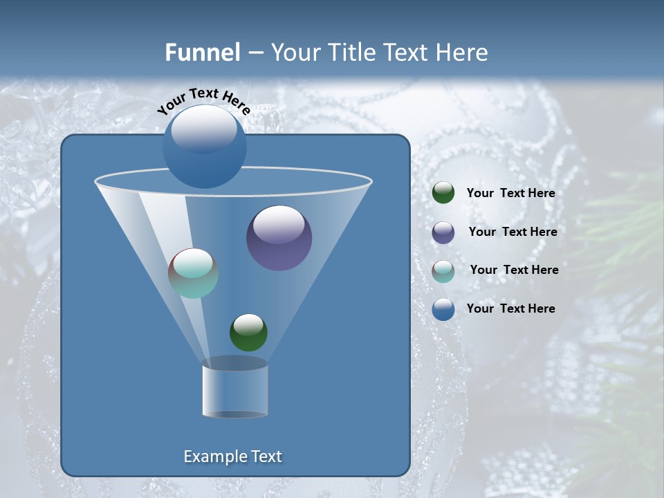 Decorative Tree Bulb PowerPoint Template