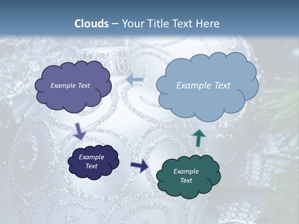 Decorative Tree Bulb PowerPoint Template