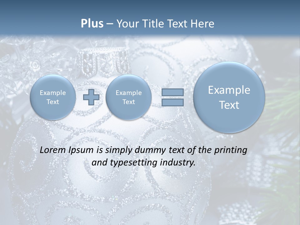 Decorative Tree Bulb PowerPoint Template