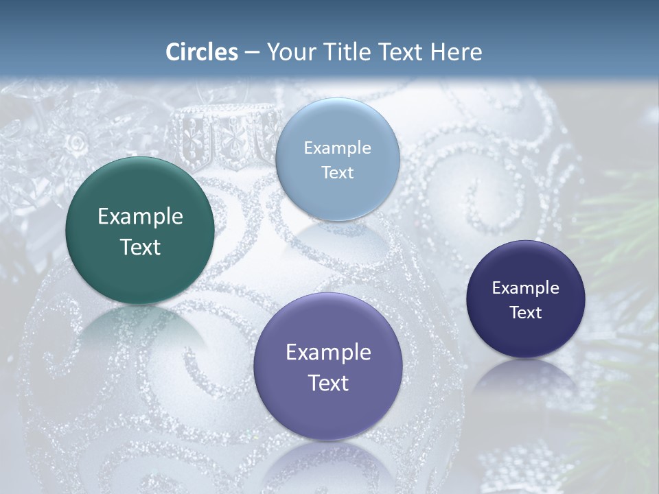 Decorative Tree Bulb PowerPoint Template