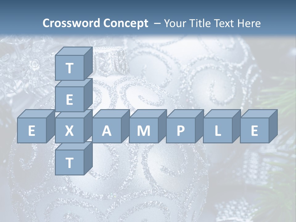 Decorative Tree Bulb PowerPoint Template