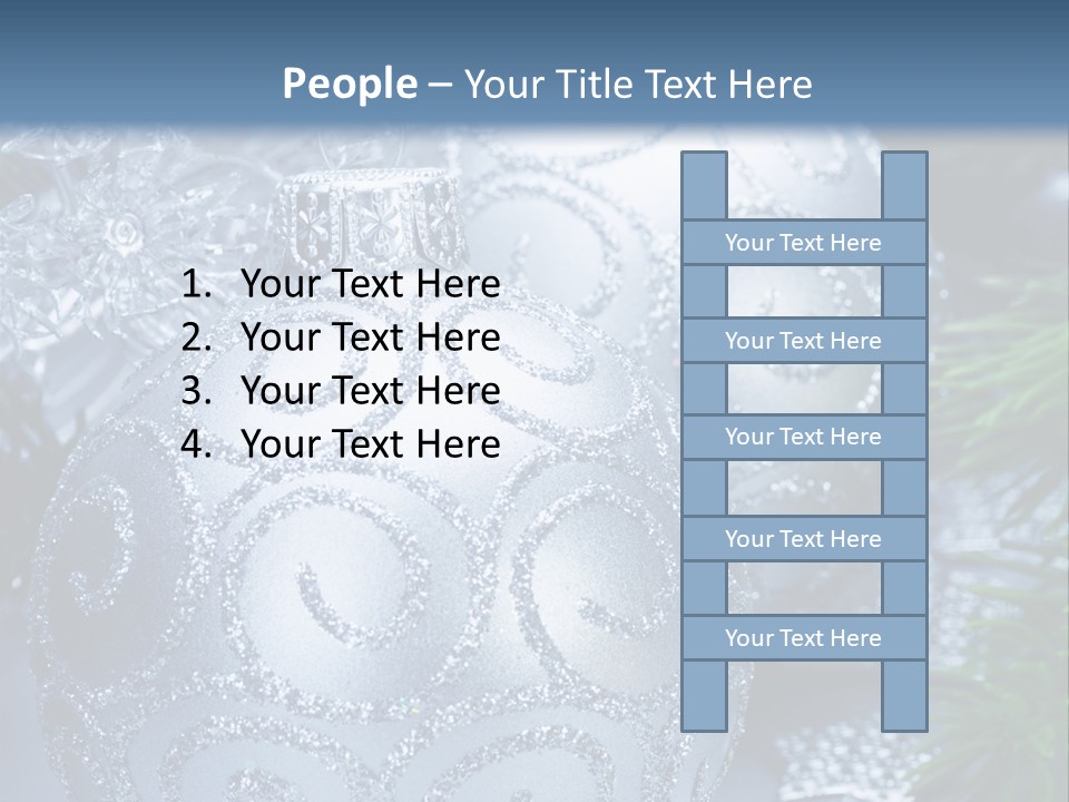 Decorative Tree Bulb PowerPoint Template