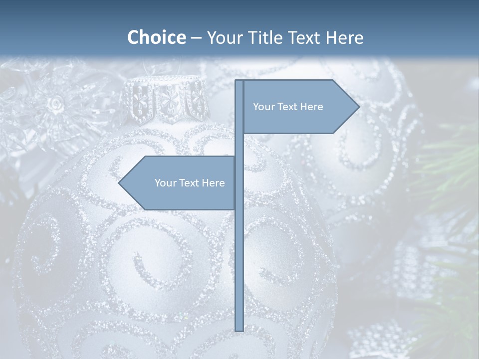 Decorative Tree Bulb PowerPoint Template