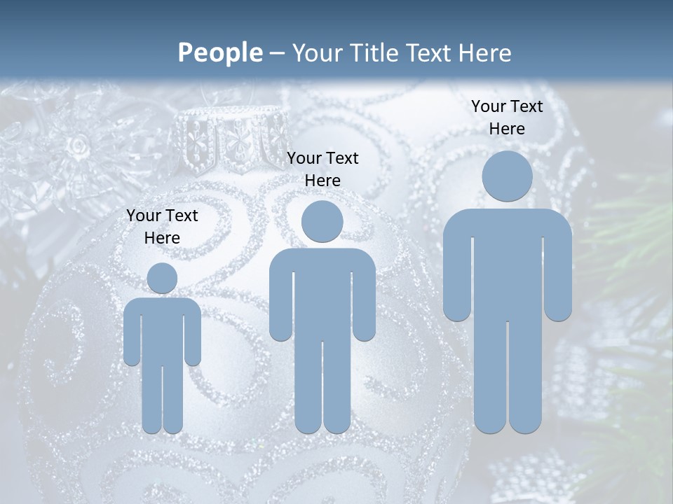 Decorative Tree Bulb PowerPoint Template