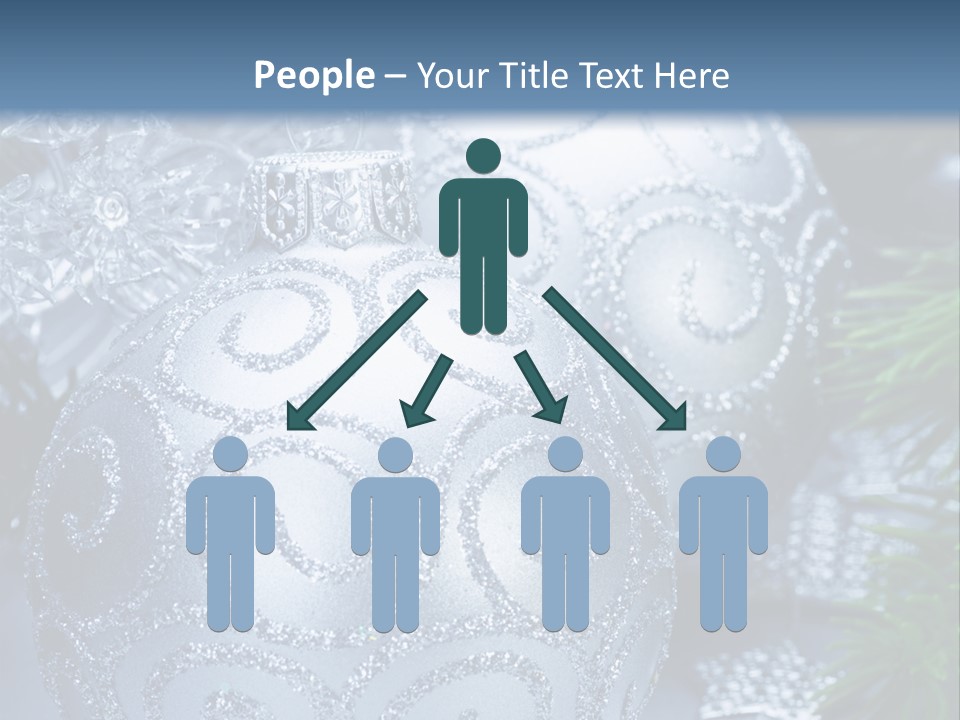 Decorative Tree Bulb PowerPoint Template