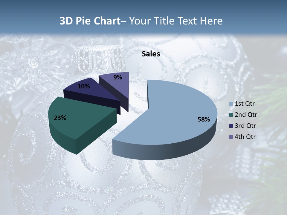 Decorative Tree Bulb PowerPoint Template