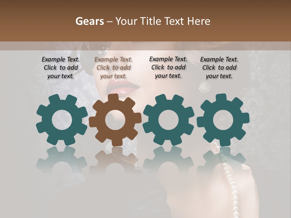 Romantic Beauty PowerPoint Template