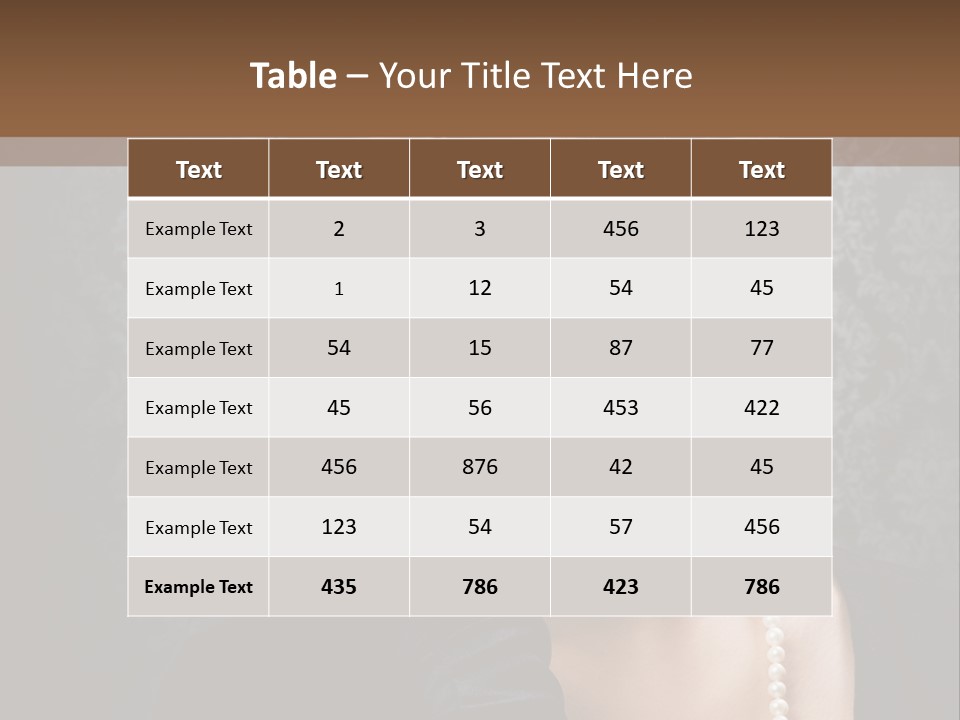Romantic Beauty PowerPoint Template