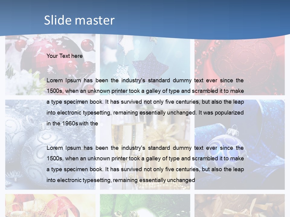 Christmas Collage PowerPoint Template