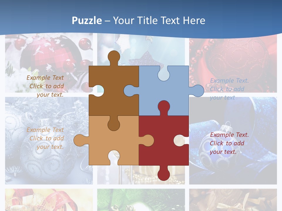 Christmas Collage PowerPoint Template