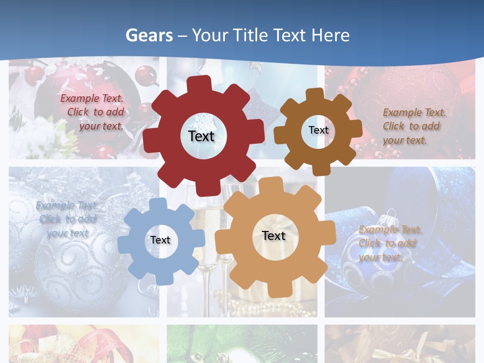 Christmas Collage PowerPoint Template