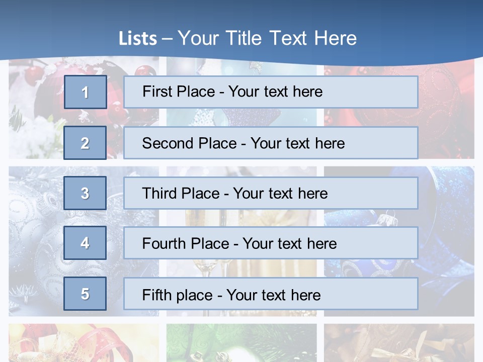 Christmas Collage PowerPoint Template