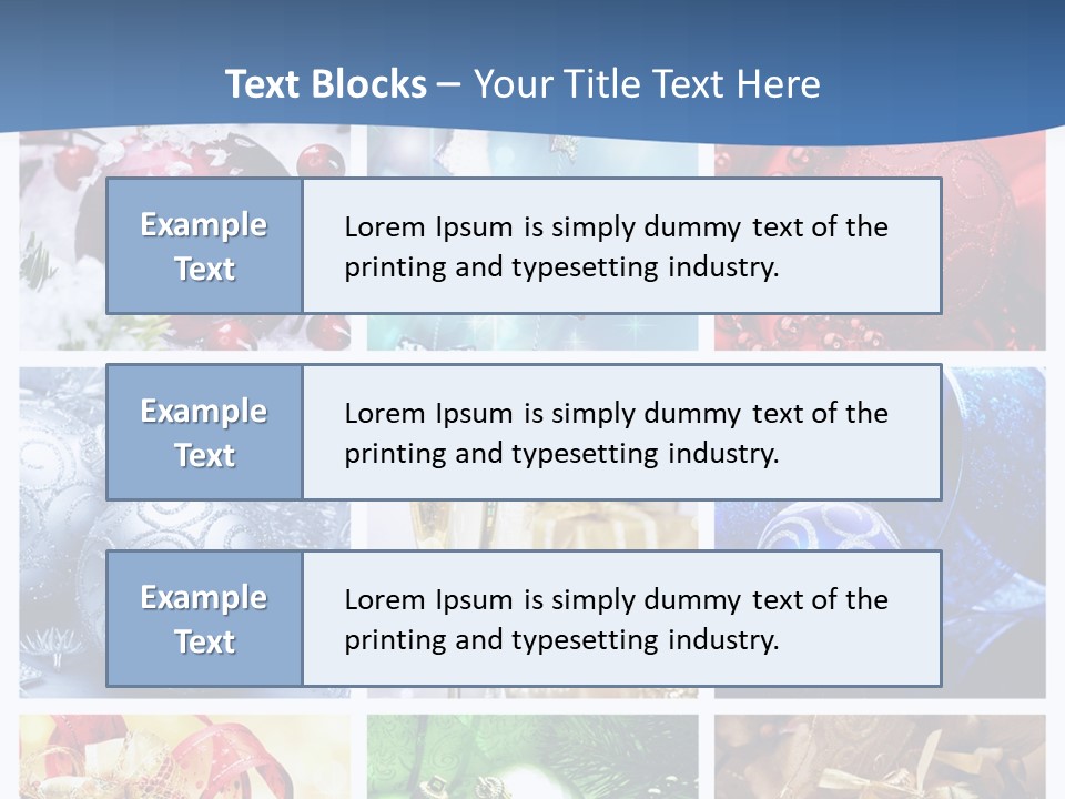 Christmas Collage PowerPoint Template