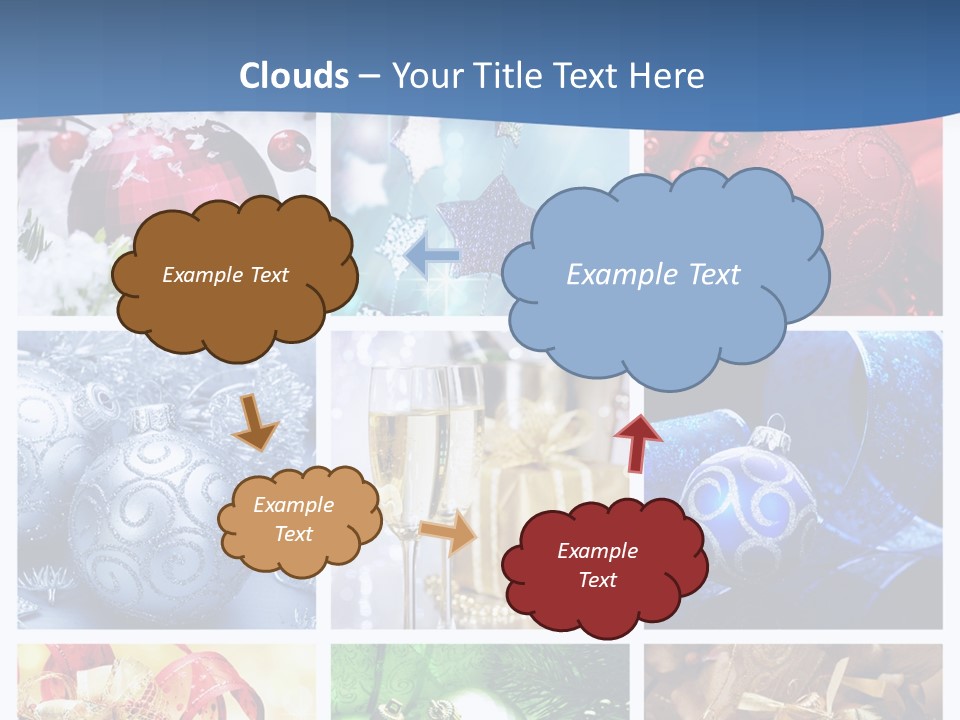 Christmas Collage PowerPoint Template