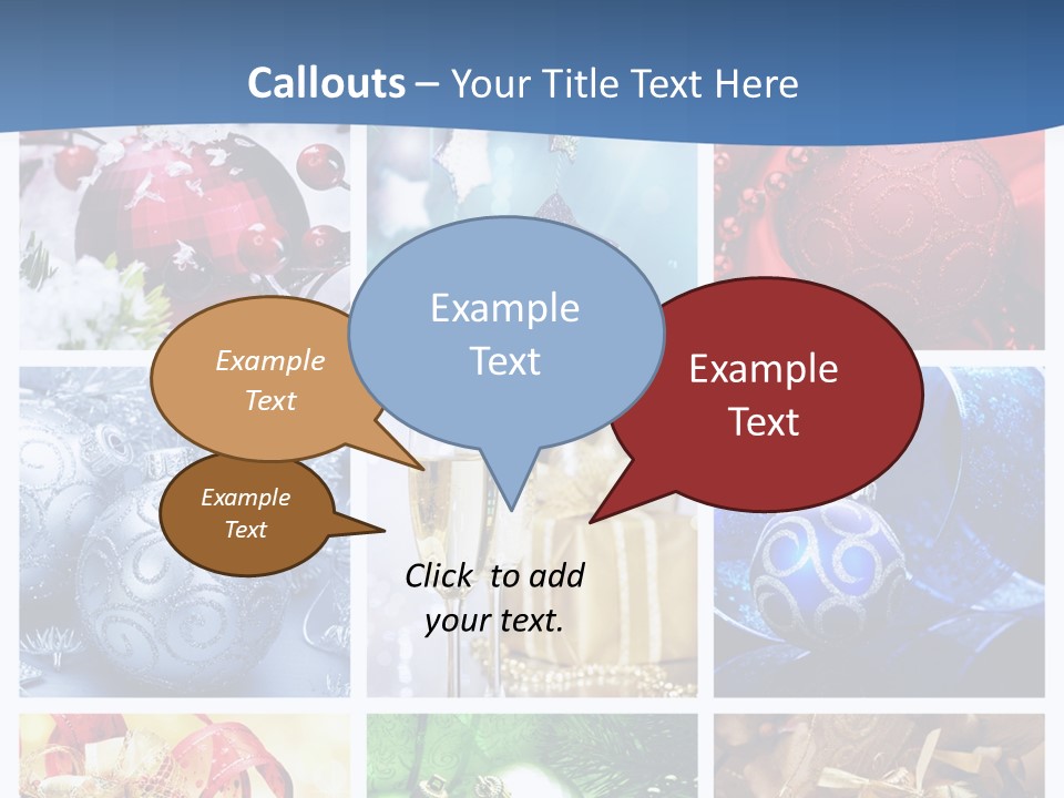 Christmas Collage PowerPoint Template