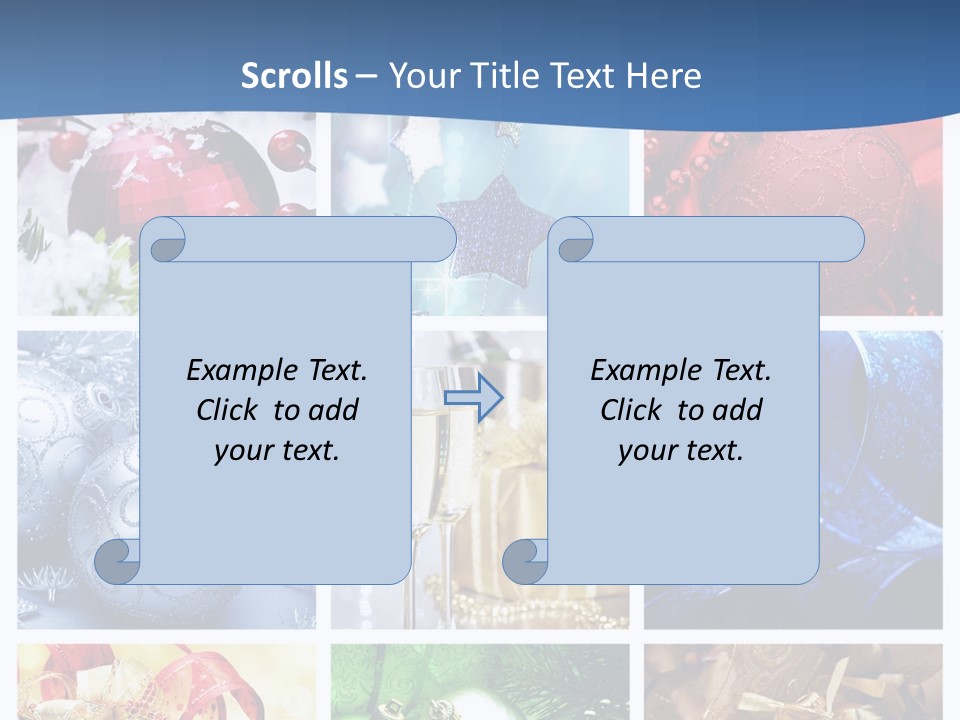 Christmas Collage PowerPoint Template