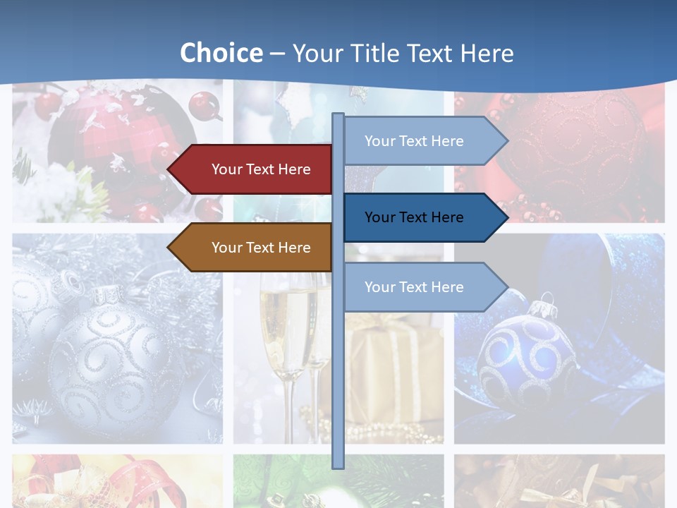 Christmas Collage PowerPoint Template