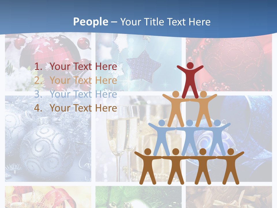 Christmas Collage PowerPoint Template