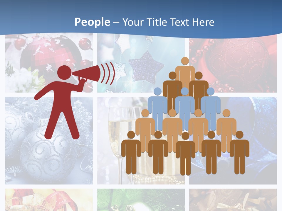 Christmas Collage PowerPoint Template