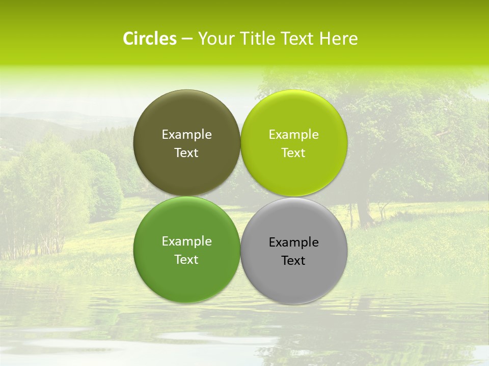 Spring Landscape PowerPoint Template