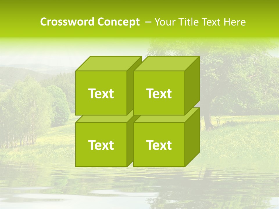 Spring Landscape PowerPoint Template