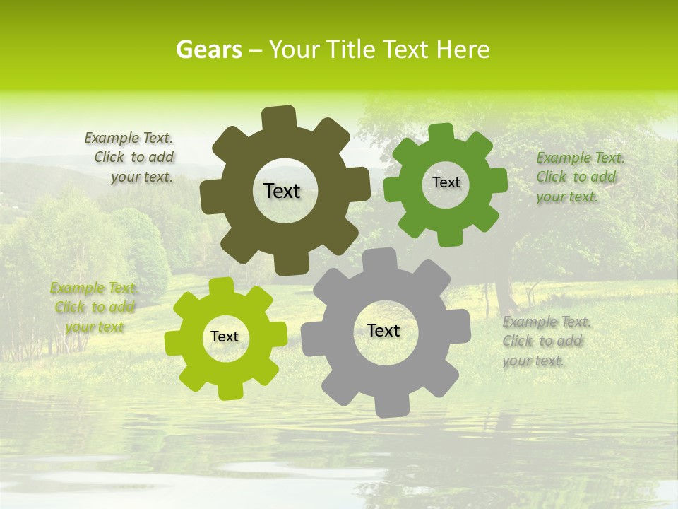Spring Landscape PowerPoint Template