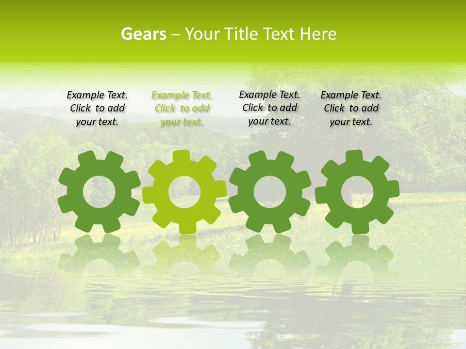 Spring Landscape PowerPoint Template