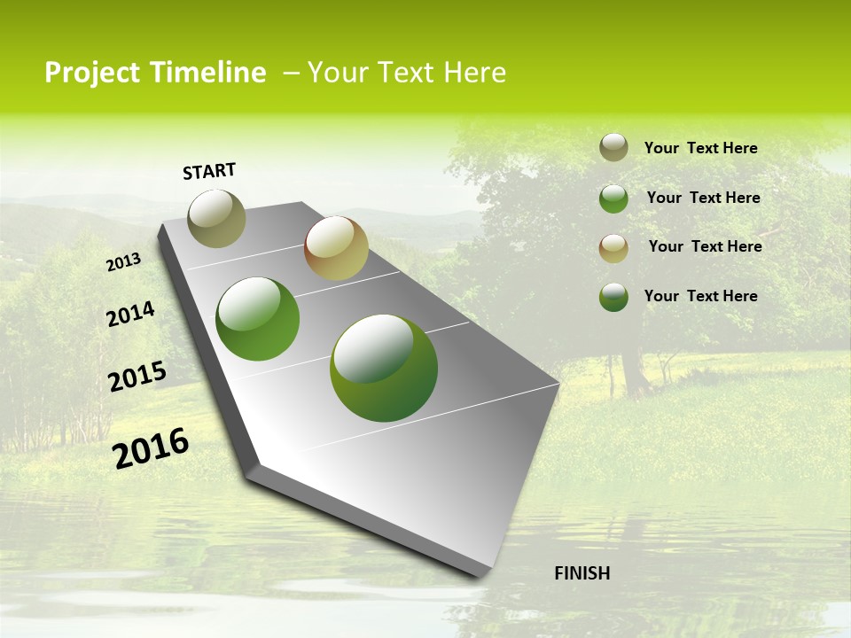 Spring Landscape PowerPoint Template