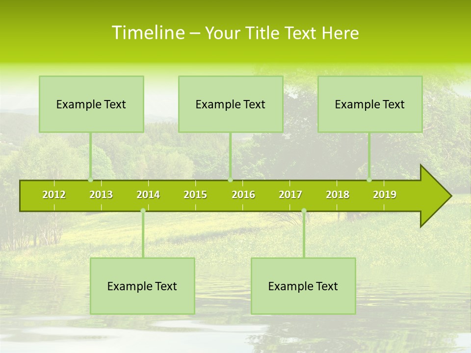 Spring Landscape PowerPoint Template