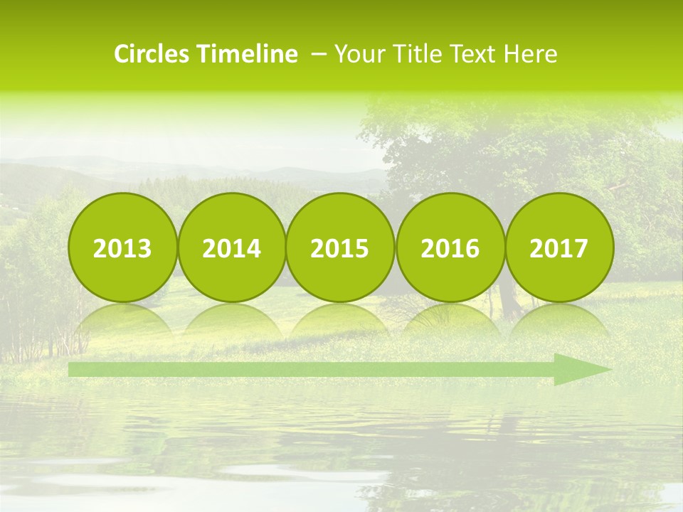 Spring Landscape PowerPoint Template