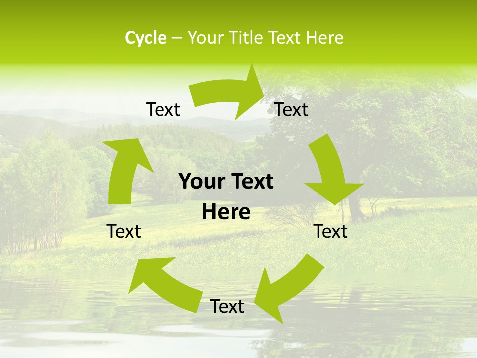 Spring Landscape PowerPoint Template