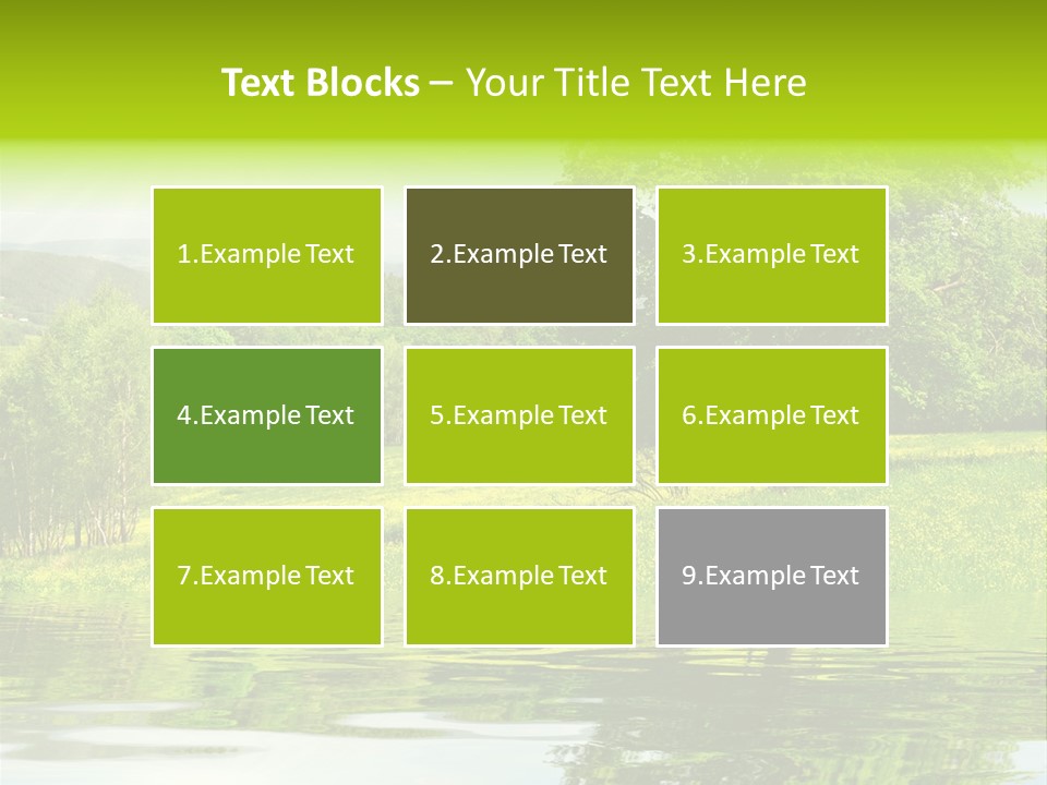 Spring Landscape PowerPoint Template