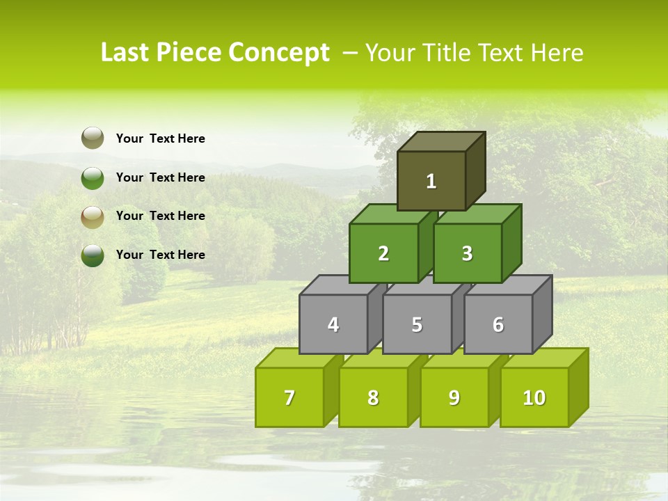 Spring Landscape PowerPoint Template
