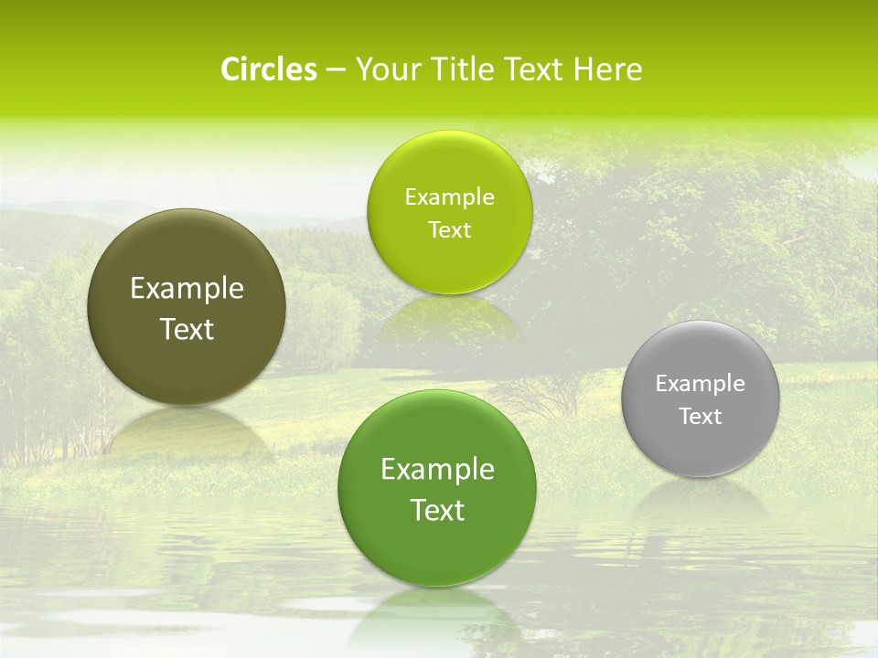 Spring Landscape PowerPoint Template